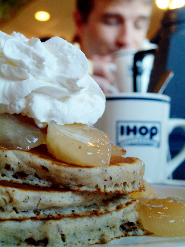 Pancake stack at IHOP